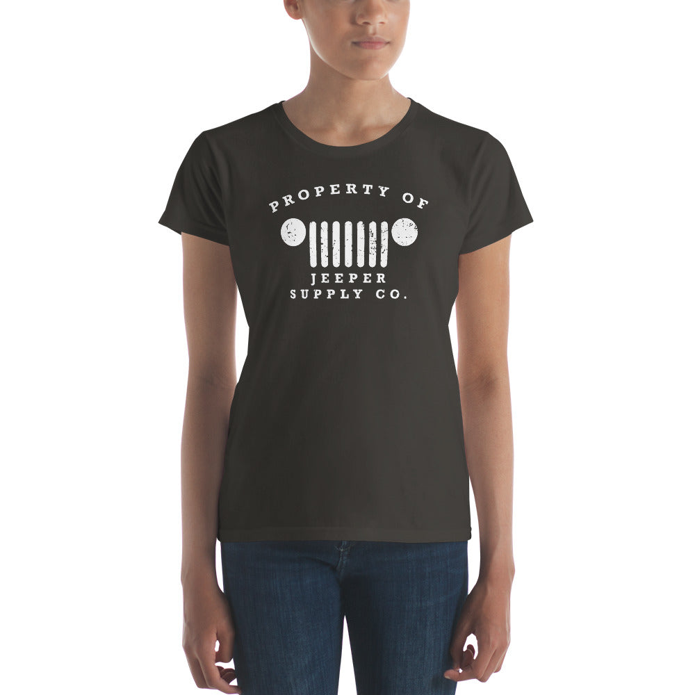 Women's Vintage Jeeper Supply Co. short sleeve t-shirt
